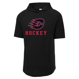 Centennial Hockey Sport-Tek ® PosiCharge ® Tri-Blend Wicking Short Sleeve Hoodie