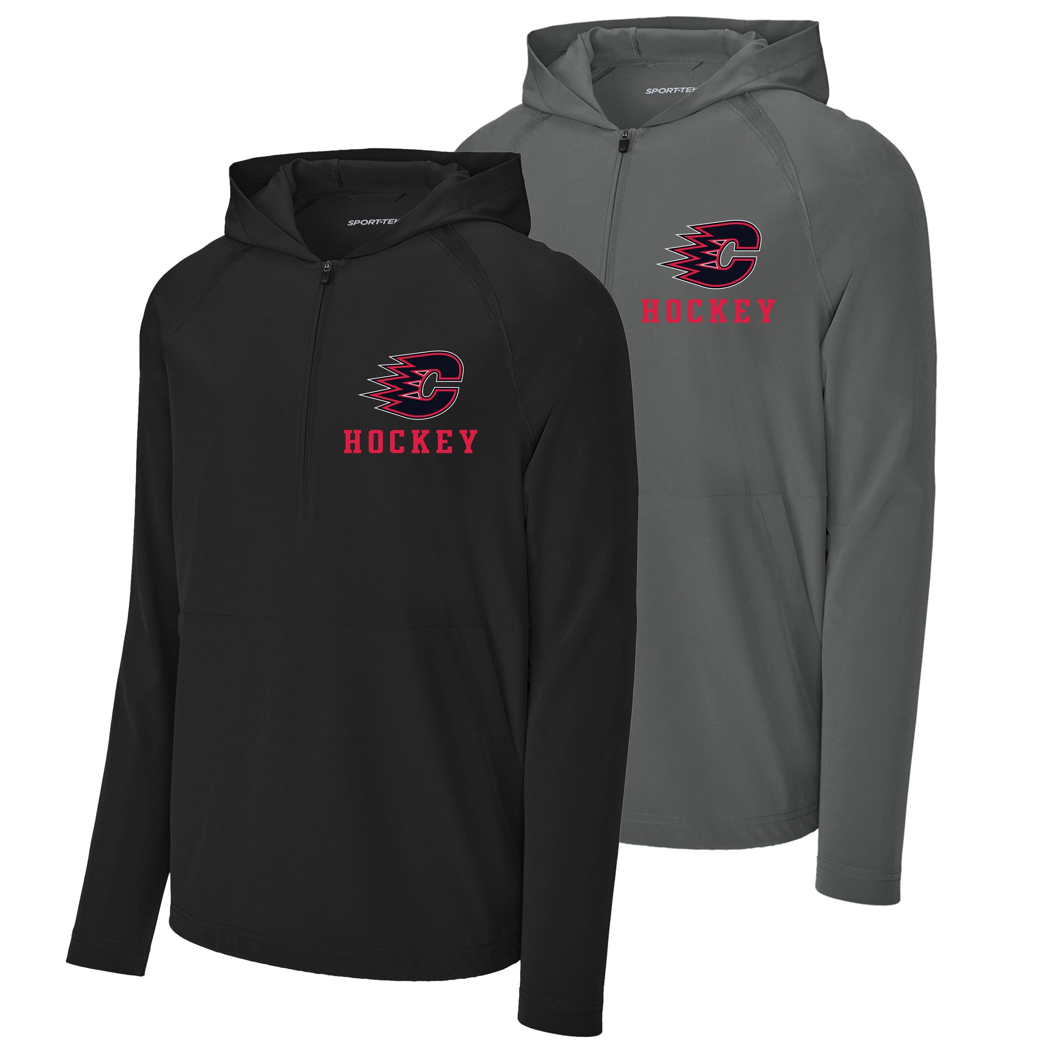 Centennial Hockey Sport-Tek® Sport-Wick® Stretch 1/2-Zip Hoodie