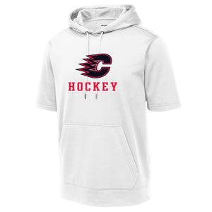 Centennial Hockey Sport-Tek ® Sport-Wick ® Fleece Short Sleeve Hooded Pullover