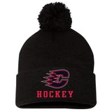 Centennial Hockey Sportsman 12" Pom-Pom Cuffed Beanie