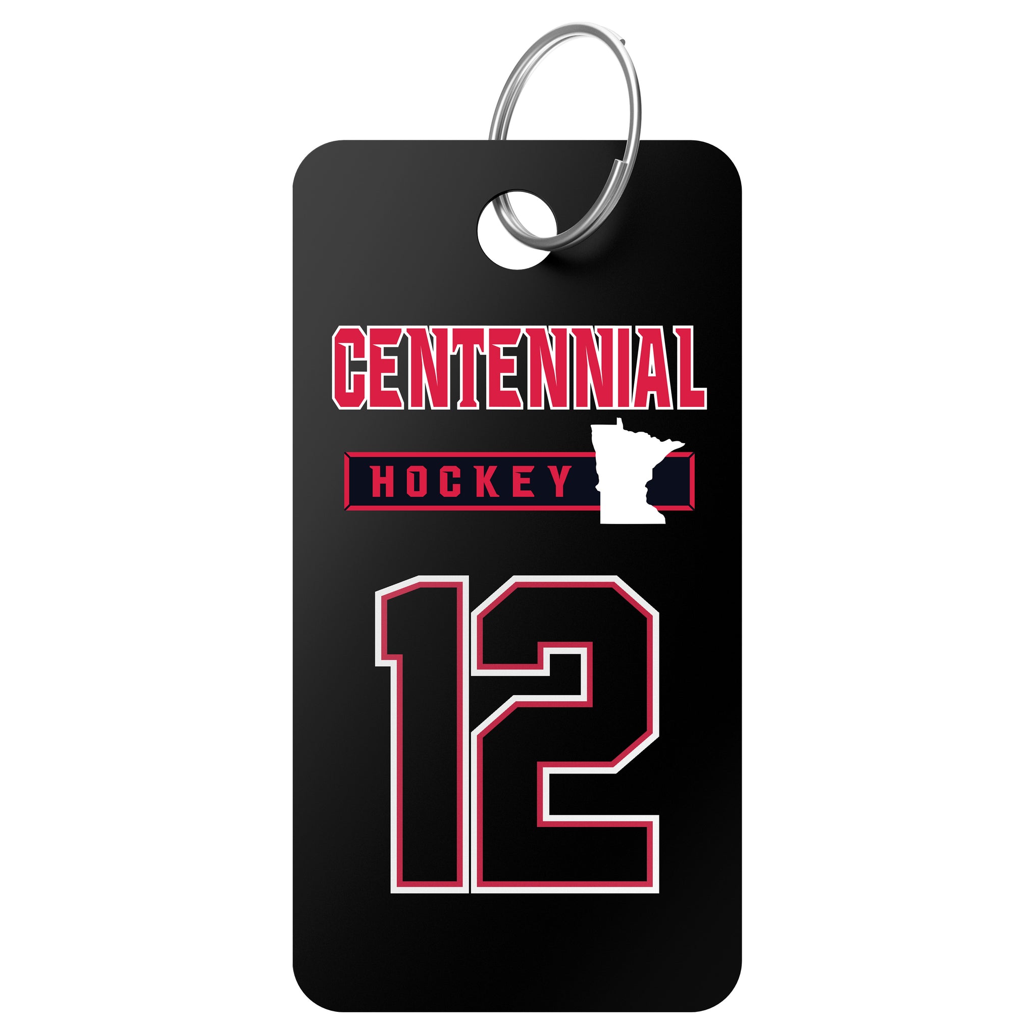 Centennial Hockey Bag Tag