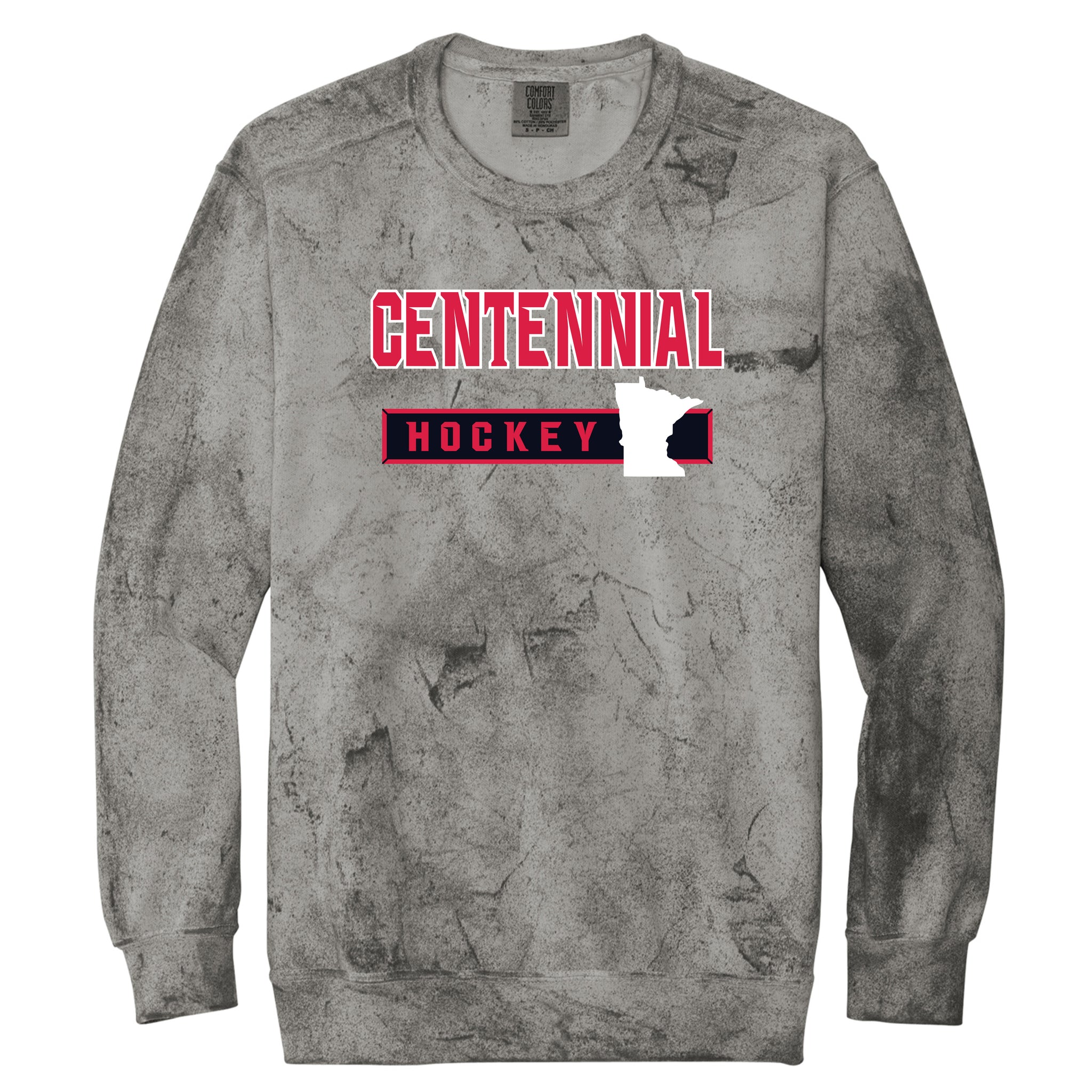 Centennial Hockey Color Blast Crewneck Sweatshirt