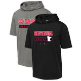 Centennial Hockey Sport-Tek ® Sport-Wick ® Fleece Short Sleeve Hooded Pullover