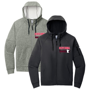 Centennial Hockey Nike Therma-FIT Pocket Full-Zip Fleece Hoodie