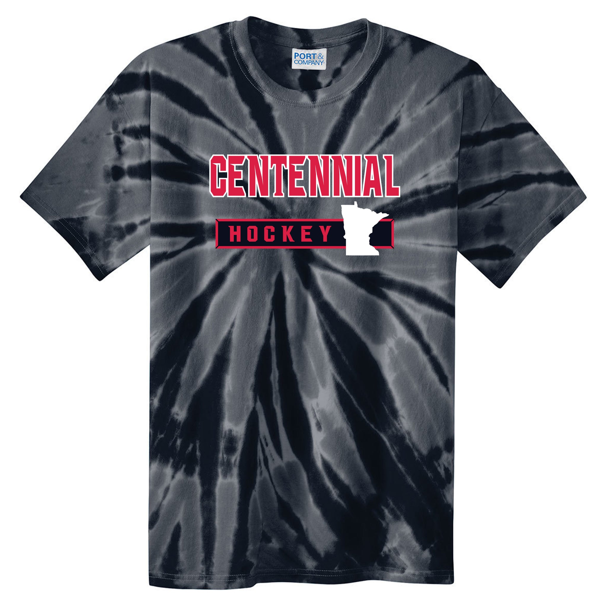 Centennial Hockey Port & Company® Tie-Dye Tee