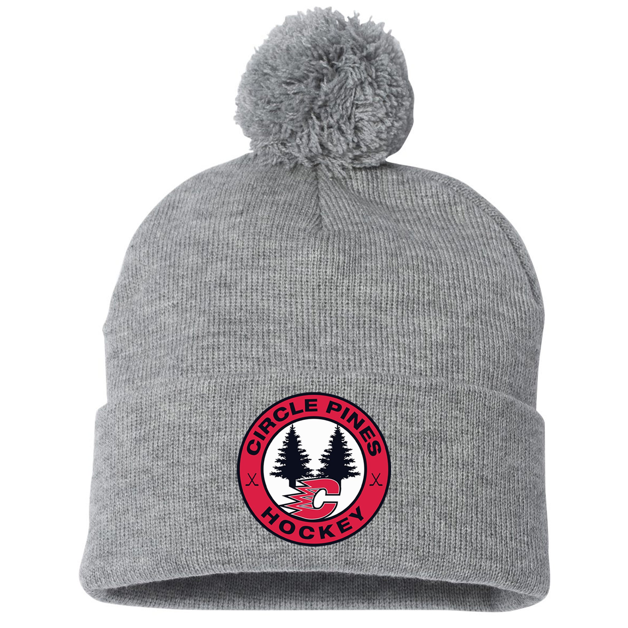 Centennial Hockey Sportsman 12" Pom-Pom Cuffed Beanie