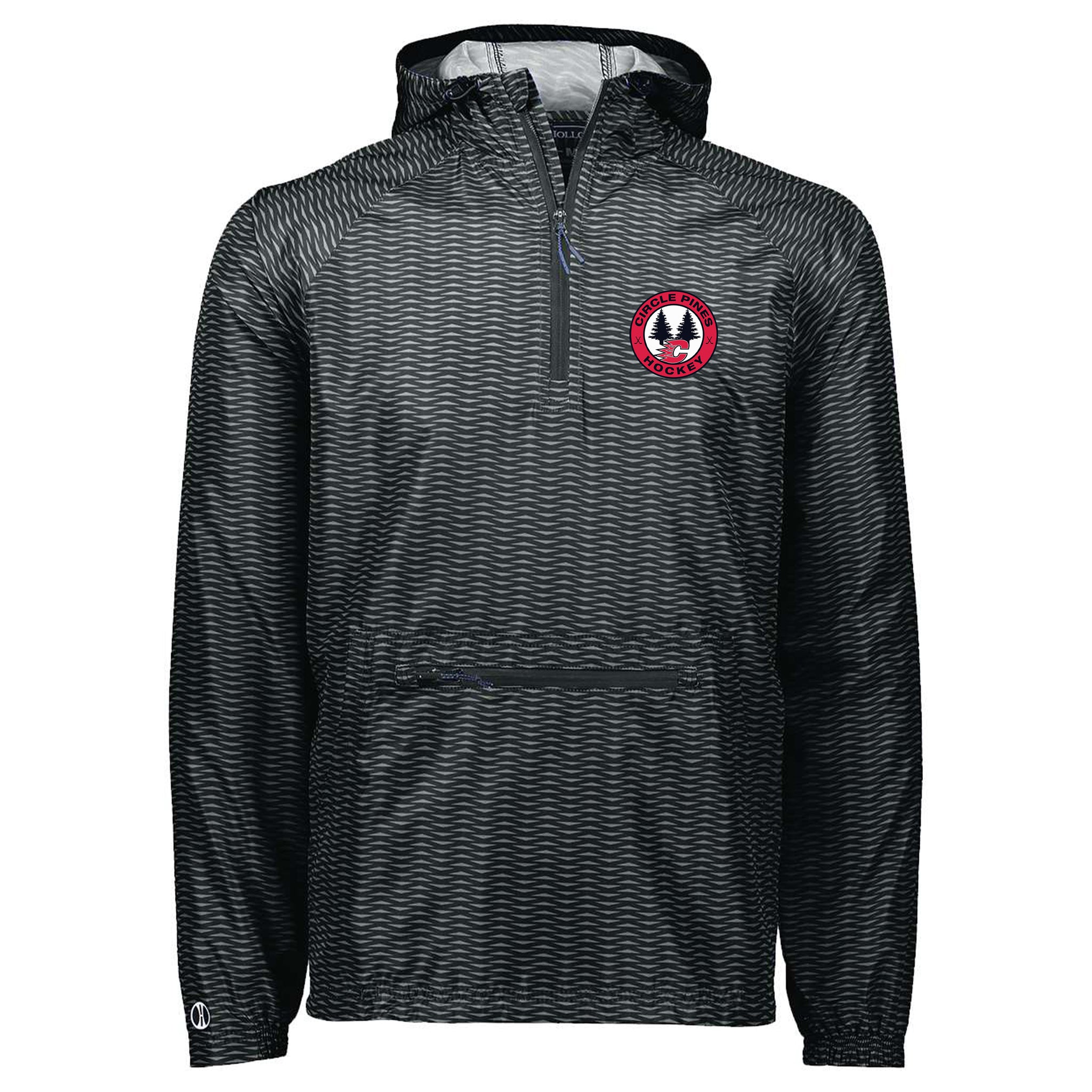 Centennial Hockey Holloway Range Hooded Packable Quarter-Zip Jacket