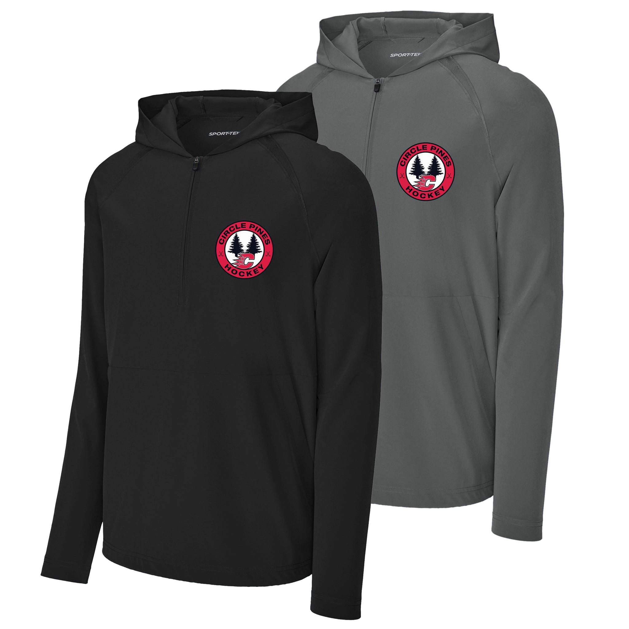 Centennial Hockey Sport-Tek® Sport-Wick® Stretch 1/2-Zip Hoodie