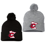 Centennial Hockey Sportsman 12" Pom-Pom Cuffed Beanie