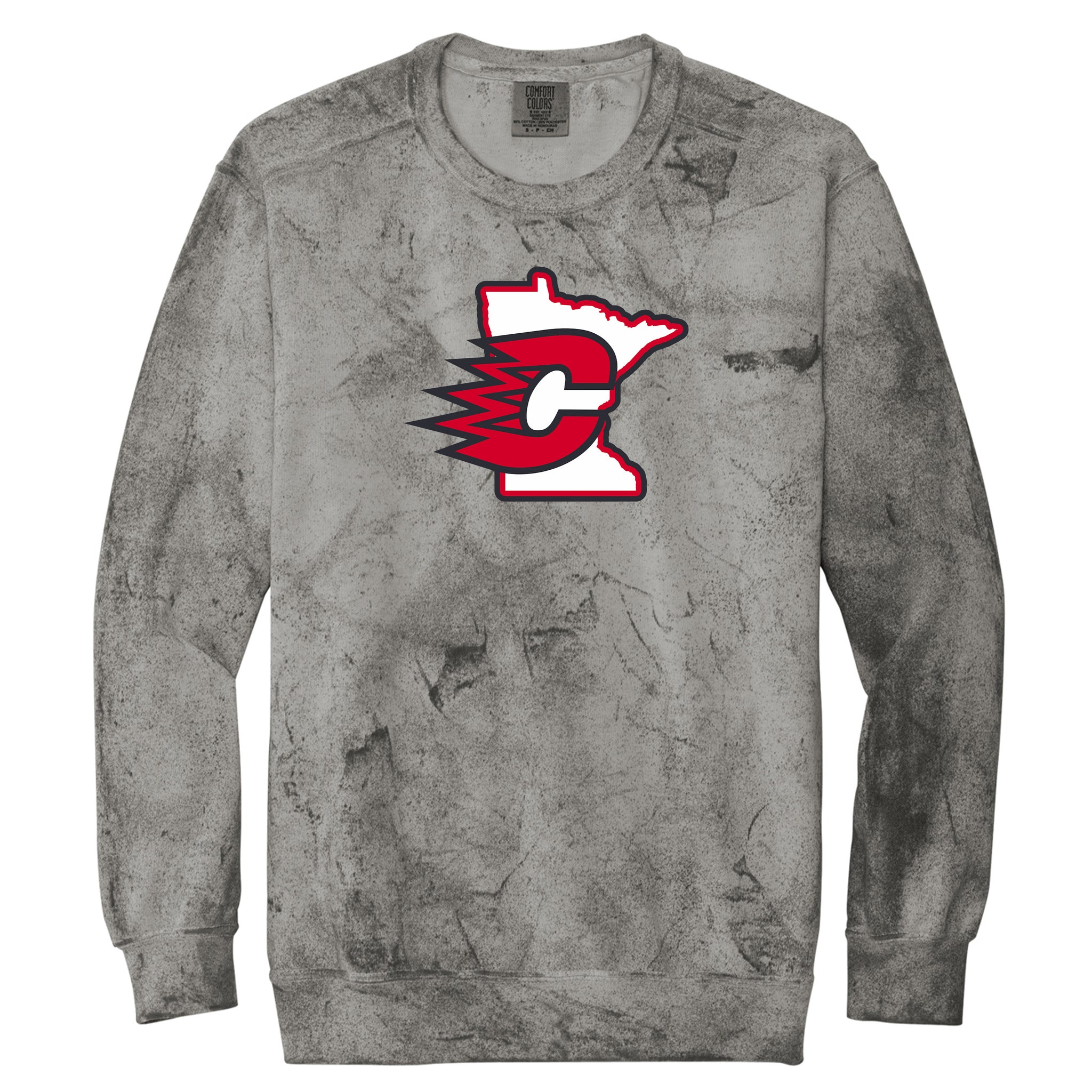 Centennial Hockey Color Blast Crewneck Sweatshirt