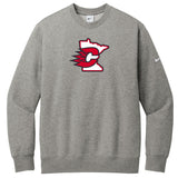 Centennial Hockey Nike Club Fleece Sleeve Swoosh Crew