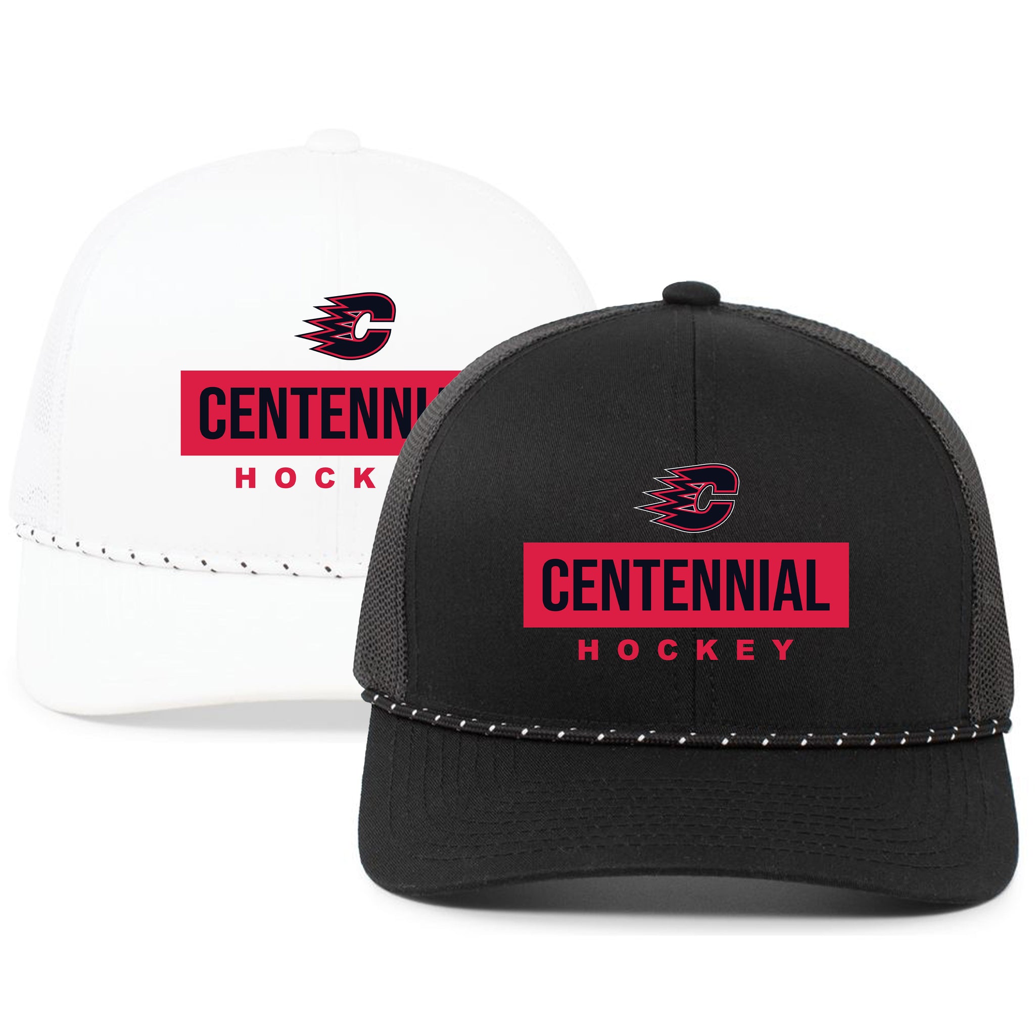 Centennial Hockey Pacific Headwear Trucker Snapback Braid Cap
