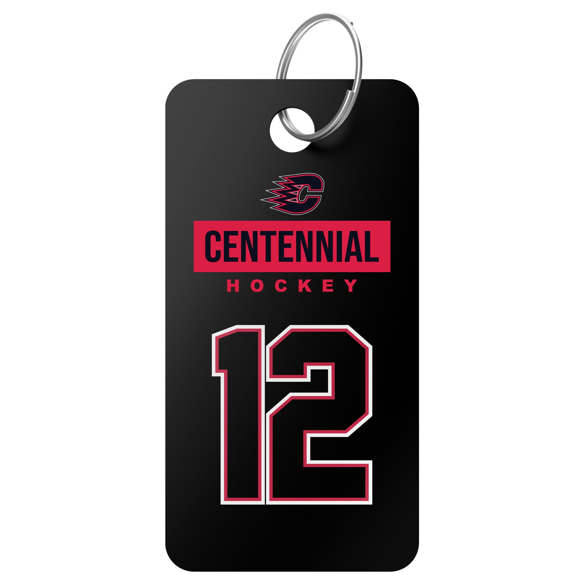 Centennial Hockey Bag Tag
