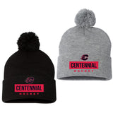 Centennial Hockey Sportsman 12" Pom-Pom Cuffed Beanie