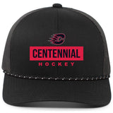 Centennial Hockey Pacific Headwear Trucker Snapback Braid Cap