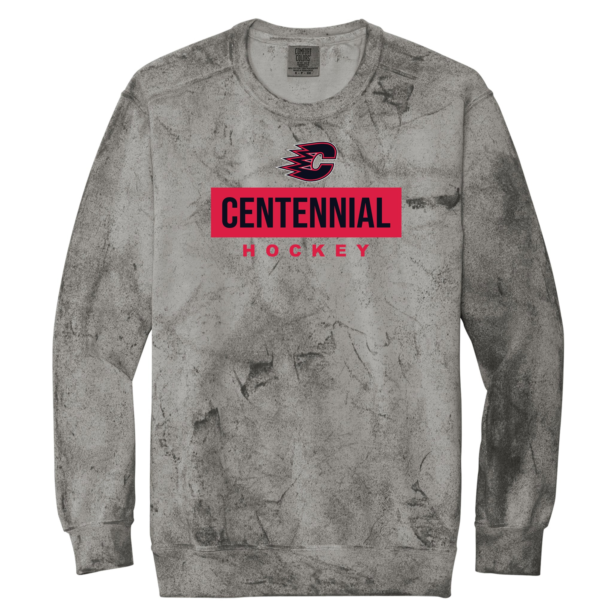 Centennial Hockey Color Blast Crewneck Sweatshirt