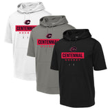 Centennial Hockey Sport-Tek ® Sport-Wick ® Fleece Short Sleeve Hooded Pullover