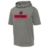 Centennial Hockey Sport-Tek ® Sport-Wick ® Fleece Short Sleeve Hooded Pullover