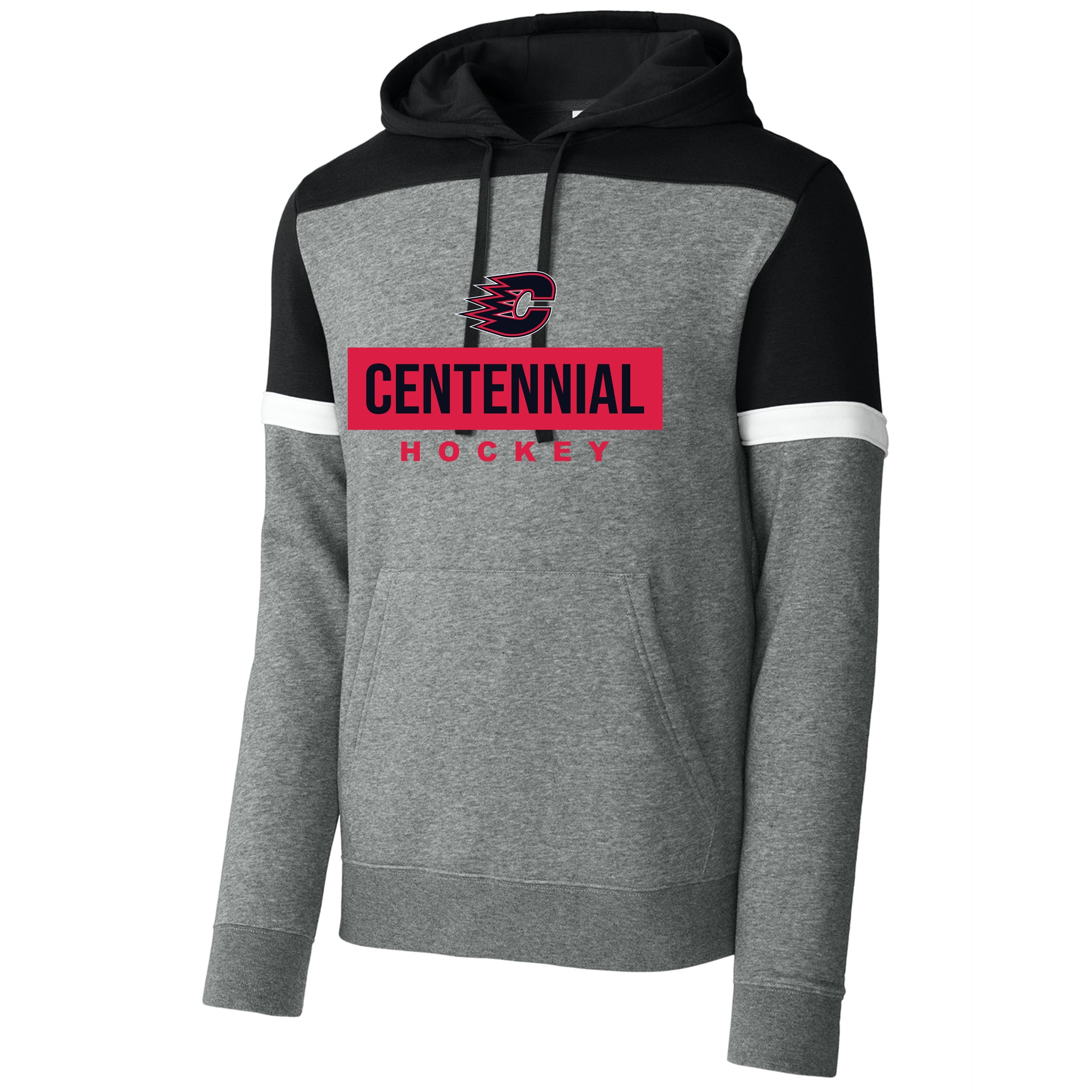 Centennial Hockey Sport-Tek® Drive Fleece Colorblock Hoodie