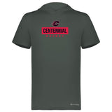 Centennial Hockey Holloway Men's Hooded T-Shirt Powered by Coolcore