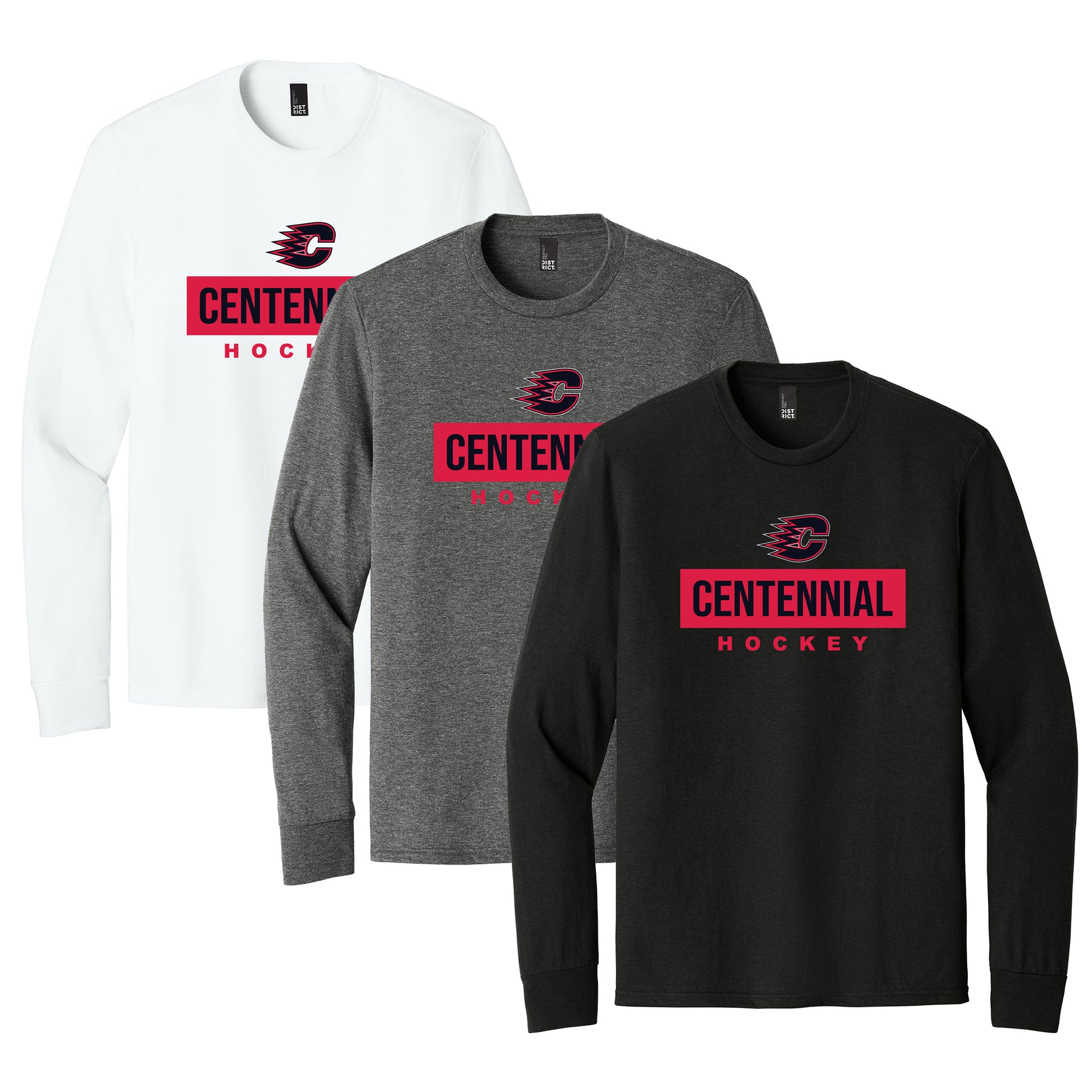 Centennial Hockey Perfect Tri ® Long Sleeve Tee