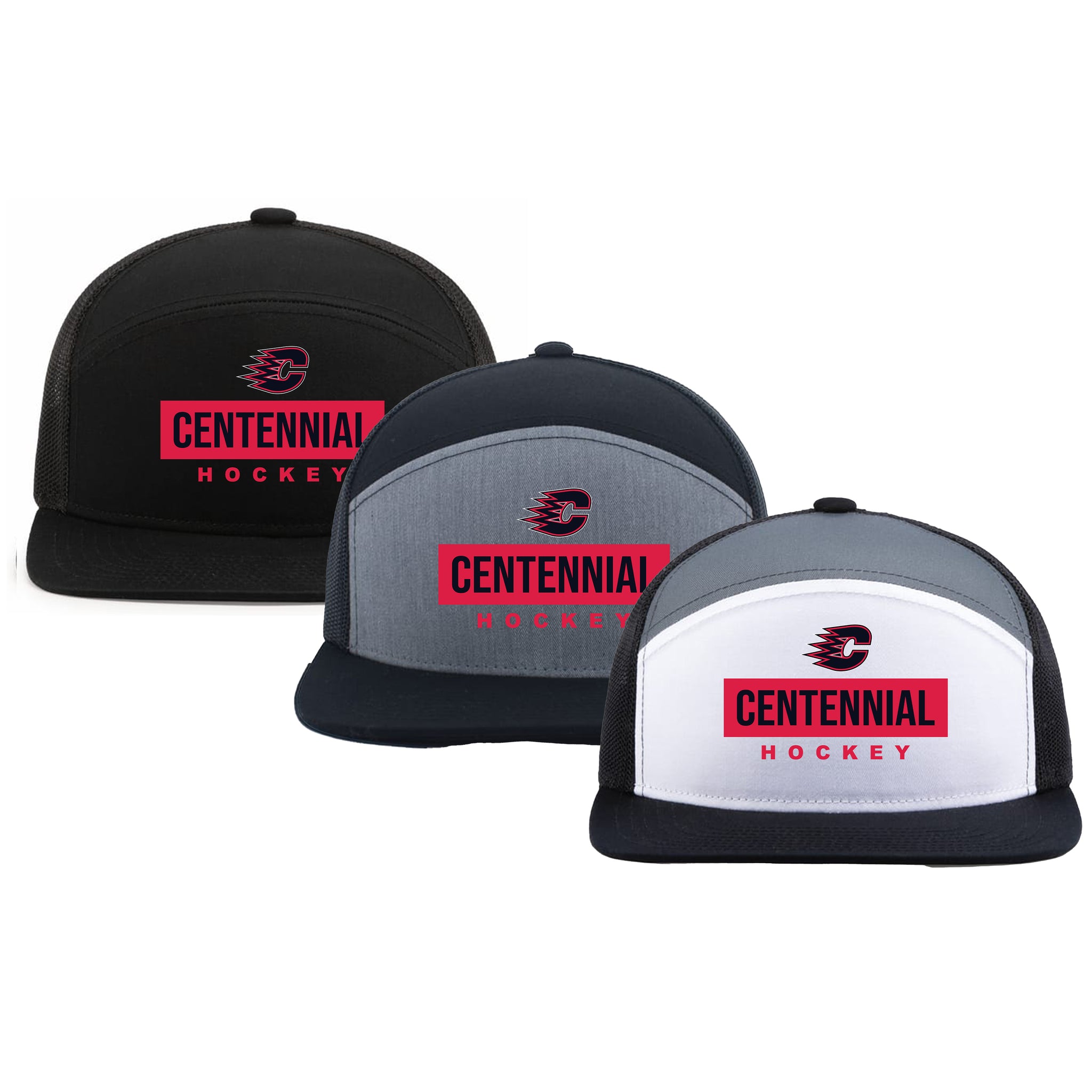Centennial Hockey Pacific Headwear 6-Panel Trucker Snapback Hat