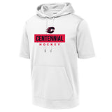 Centennial Hockey Sport-Tek ® Sport-Wick ® Fleece Short Sleeve Hooded Pullover