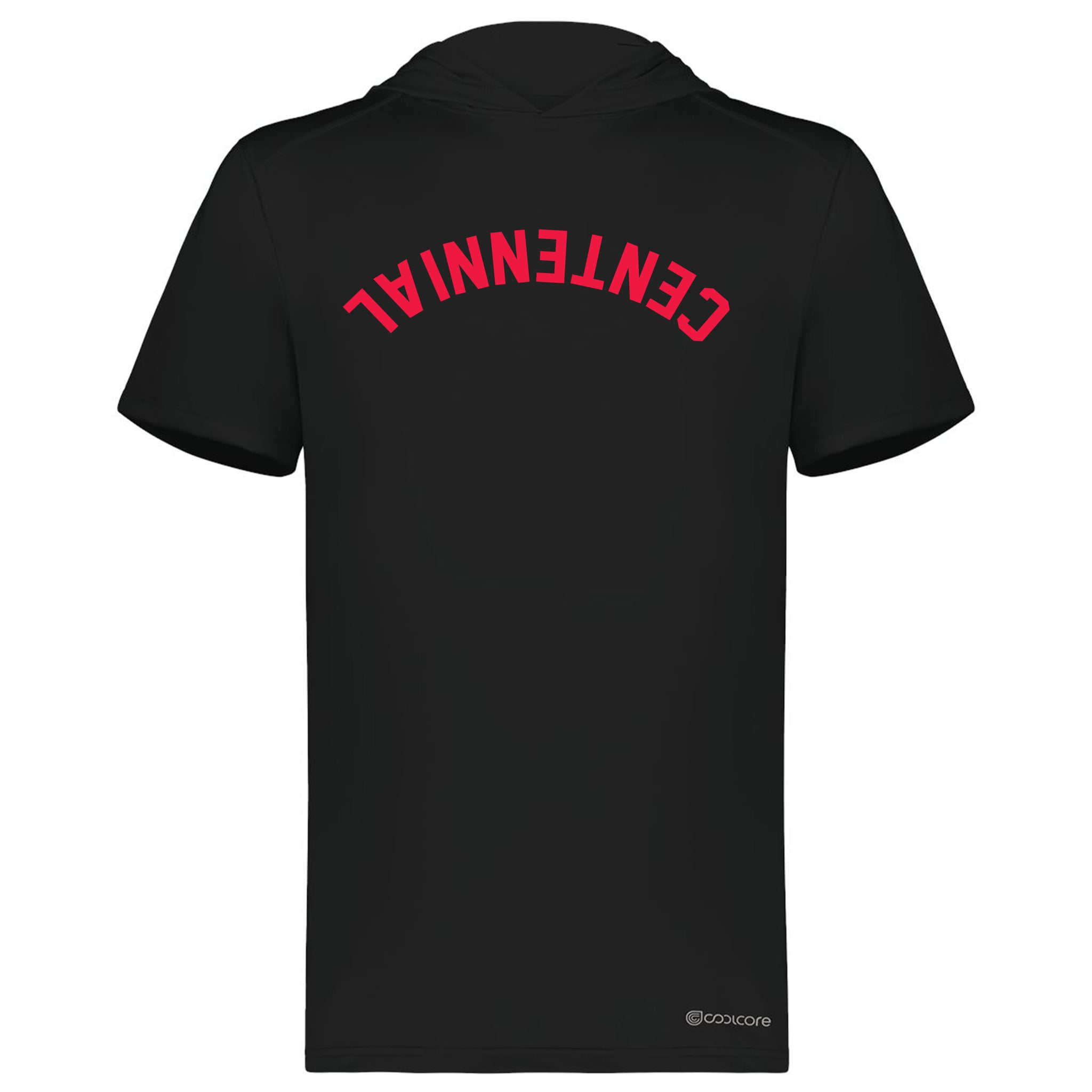 Centennial Hockey Holloway Men's Hooded T-Shirt Powered by Coolcore