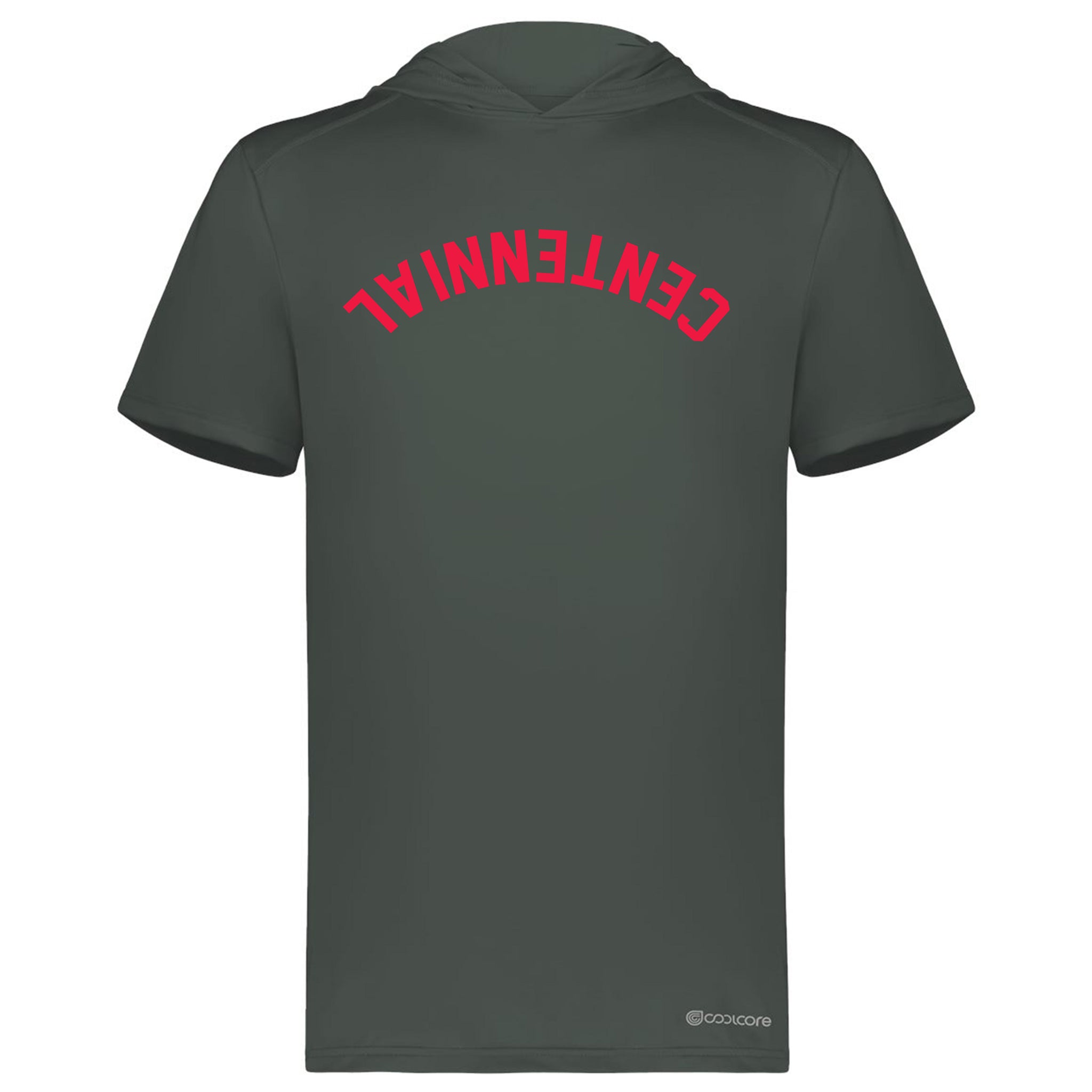 Centennial Hockey Holloway Men's Hooded T-Shirt Powered by Coolcore