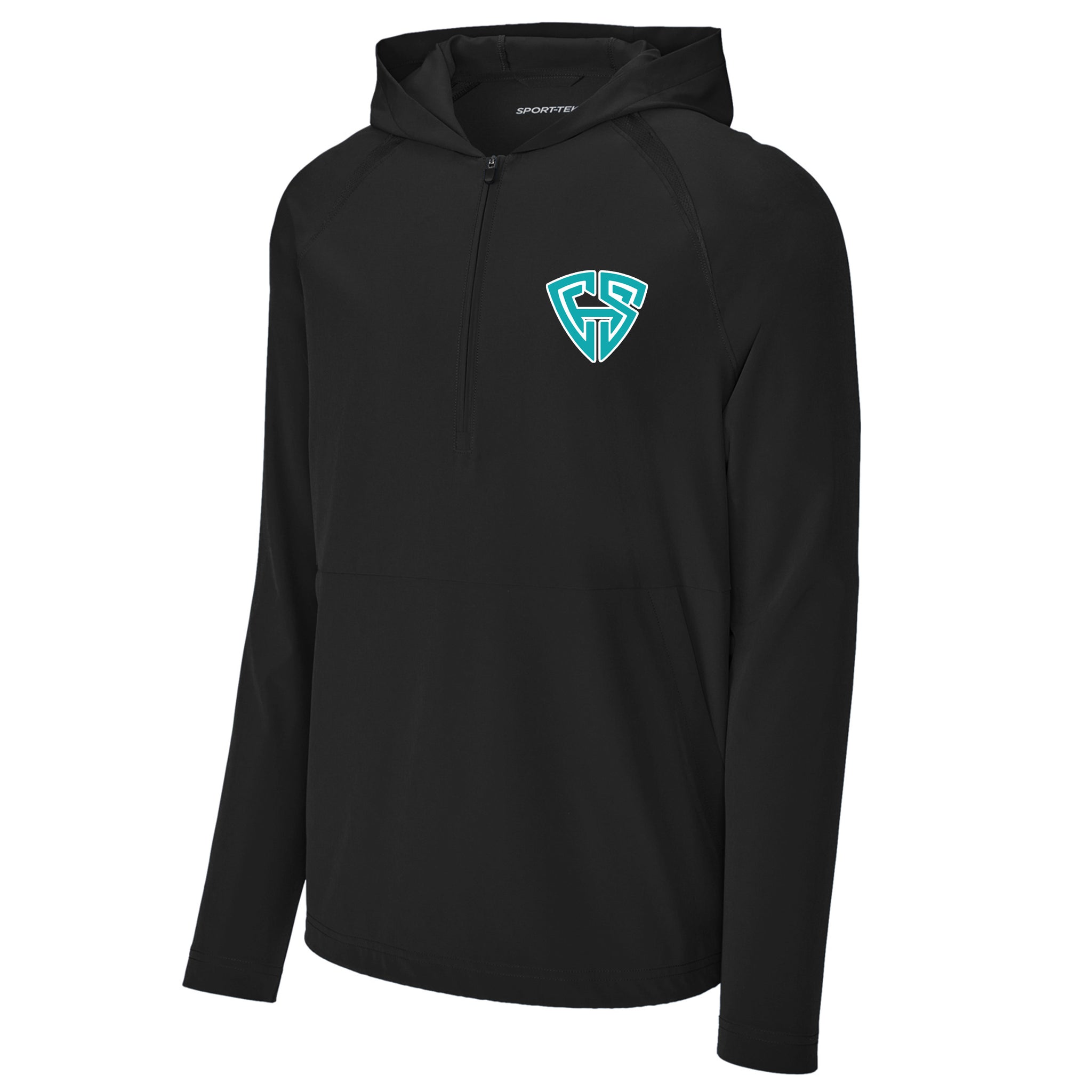 Carolina Hit Stix Baseball Sport-Tek® Sport-Wick® Stretch 1/2-Zip Hoodie