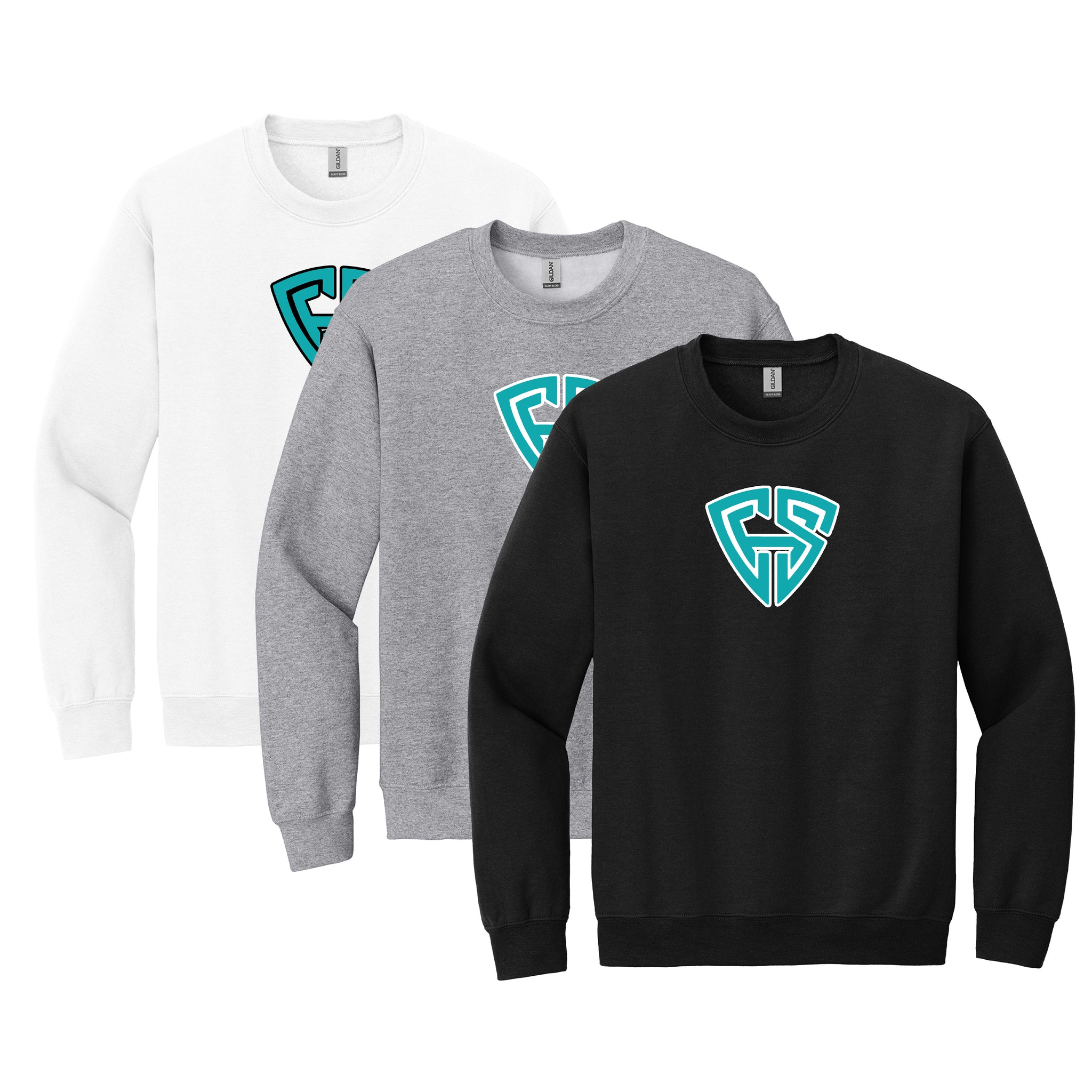 Carolina Hit Stix Baseball Gildan® Heavy Blend™ Crewneck Sweatshirt