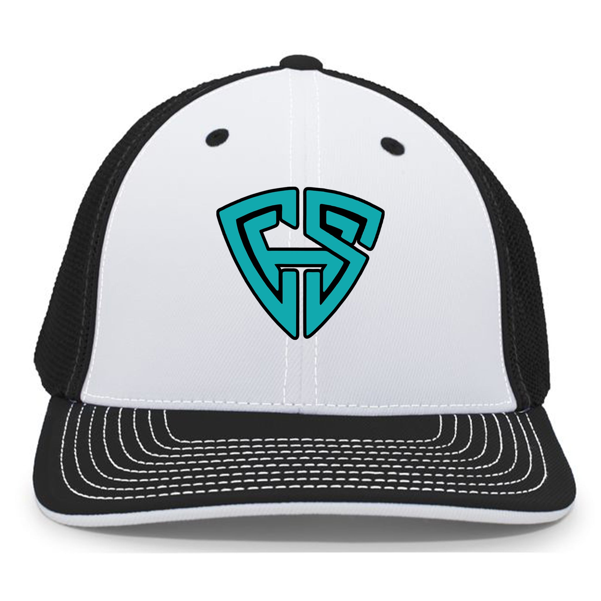Carolina Hit Stix Baseball 404M Pacific Headwear Trucker Pacflex Cap