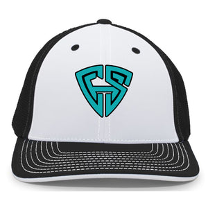 Carolina Hit Stix Baseball 404M Pacific Headwear Trucker Pacflex Cap