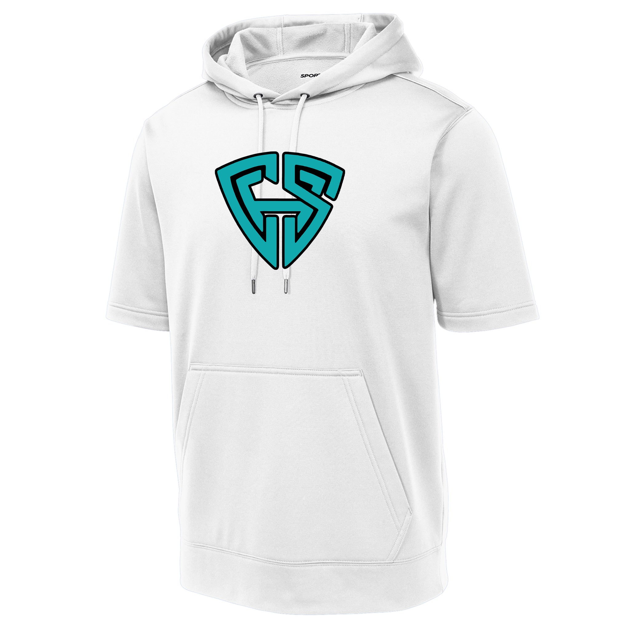 Carolina Hit Stix Baseball Sport-Tek ® Sport-Wick ® Fleece Short Sleeve Hooded Pullover