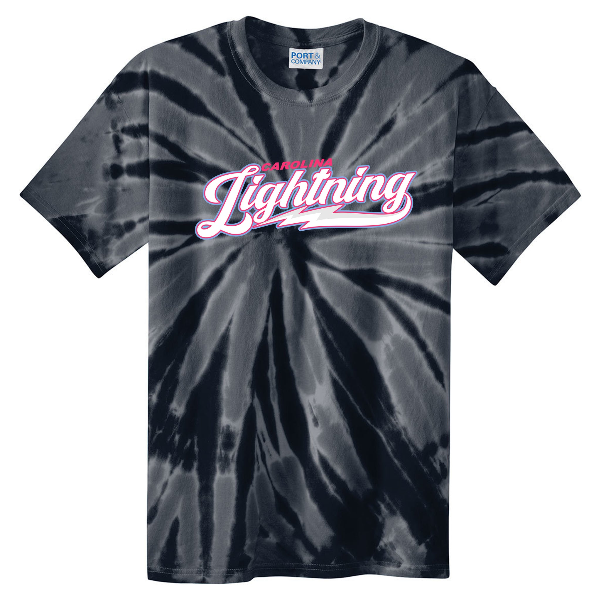 Carolina Lightning Fastpitch Port & Company® Tie-Dye Tee