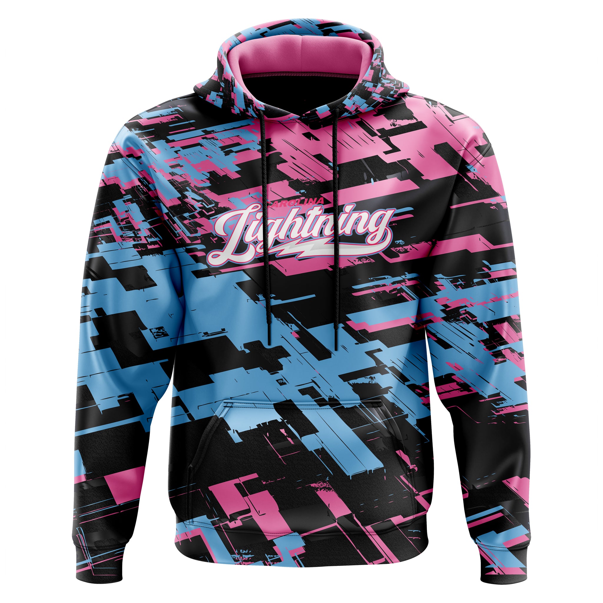 Carolina Lightning Fastpitch Mens Full Sublimation Hoodie