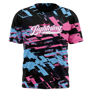 Carolina Lightning Fastpitch Mens Full Sublimation Short Sleeve