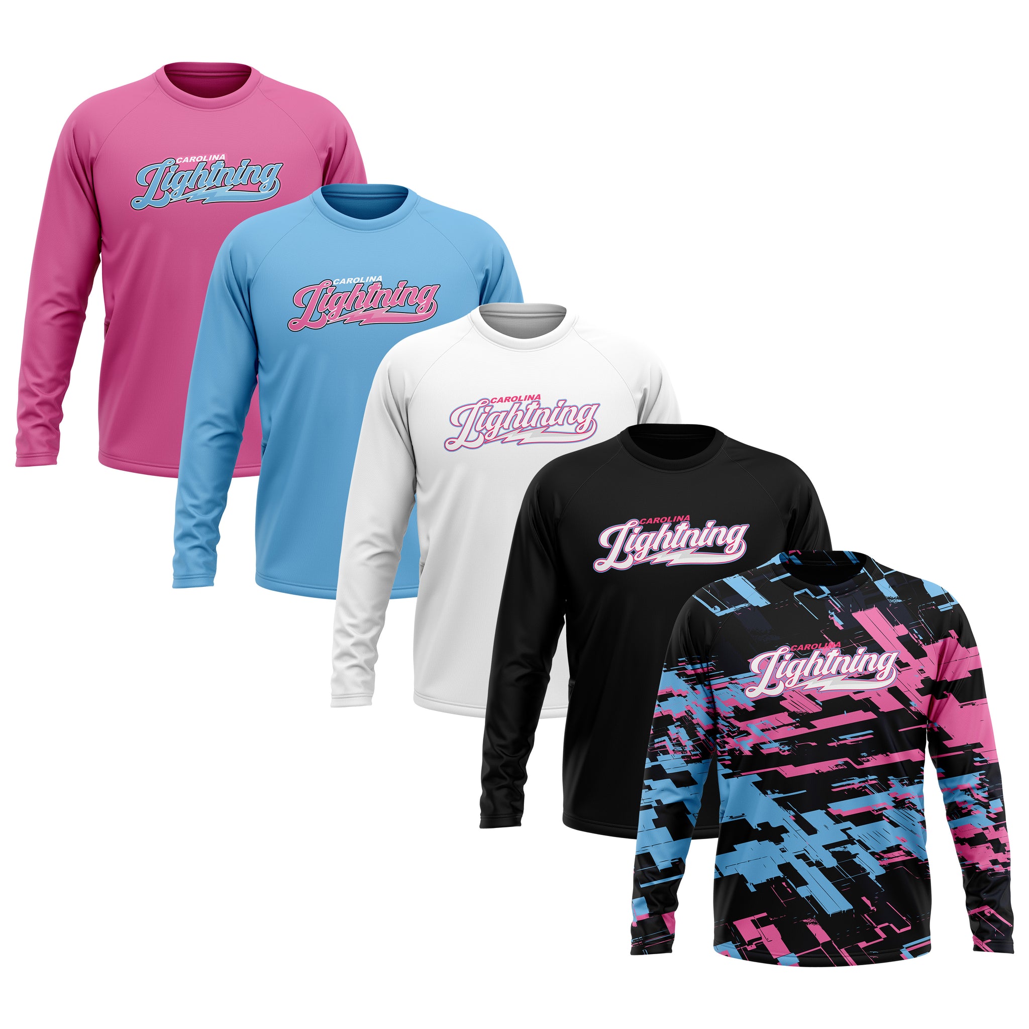 Carolina Lightning Fastpitch Mens Full Sub Long Sleeve