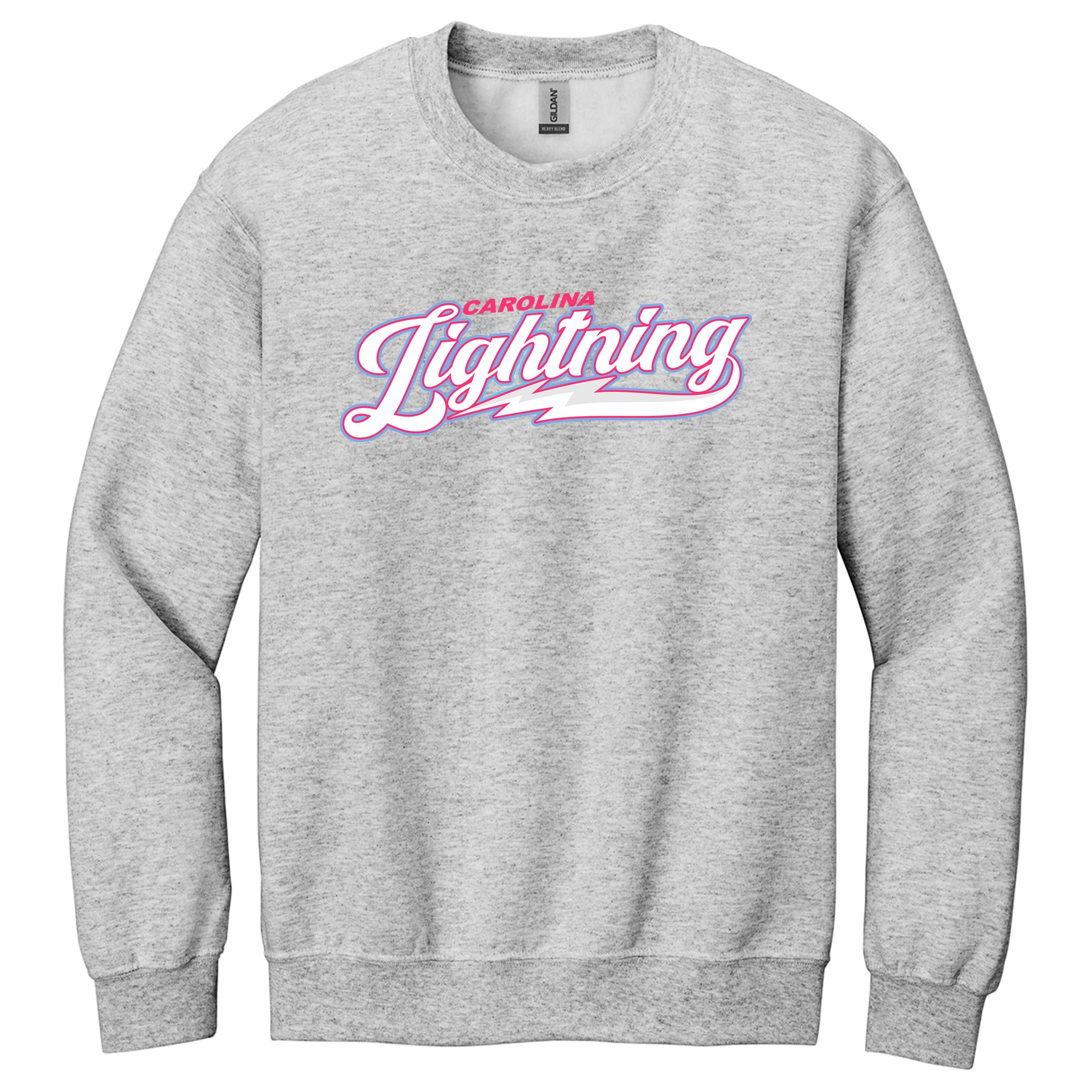 Carolina Lightning Fastpitch Heavy Blend™ Crewneck Sweatshirt – ASP Nation