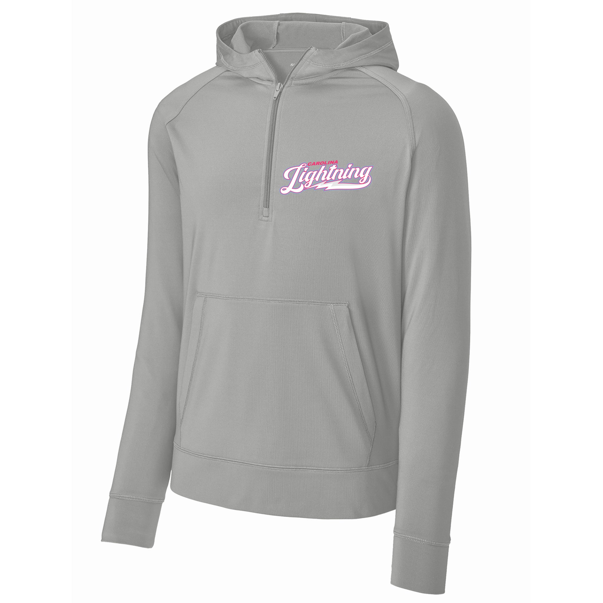 Carolina Lightning Fastpitch Sport-Tek® Sport-Wick® Stretch 1/2-Zip Hoodie