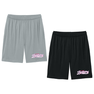 Carolina Lightning Fastpitch Sport-Tek® PosiCharge® Competitor™ 7” Pocketed Short