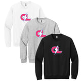 Carolina Lightning Fastpitch Heavy Blend™ Crewneck Sweatshirt