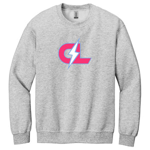 Carolina Lightning Fastpitch Heavy Blend™ Crewneck Sweatshirt