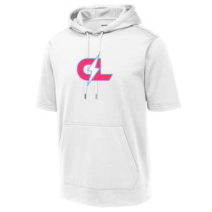 Carolina Lightning Fastpitch Sport-Tek ® Sport-Wick ® Fleece Short Sleeve Hooded Pullover