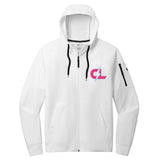 Carolina Lightning Fastpitch Nike Therma-FIT Pocket Full-Zip Fleece Hoodie