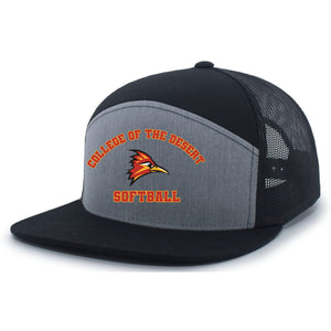 College of the Desert Fastpitch Pacific Headwear 6-Panel Trucker Snapback Hat