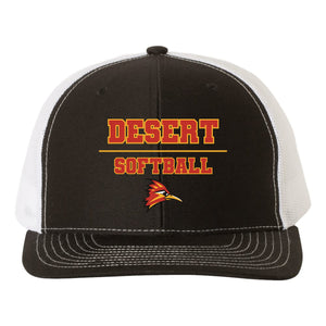 College of the Desert Fastpitch YP Classics Retro Trucker Snapback Hat