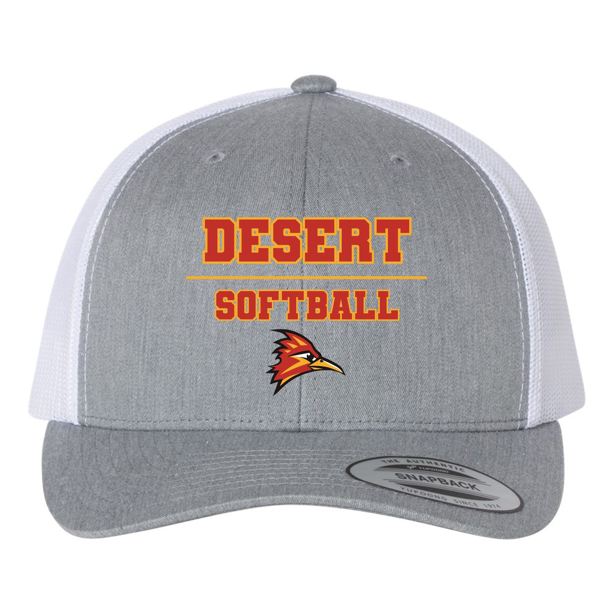 College of the Desert Fastpitch YP Classics Retro Trucker Snapback Hat