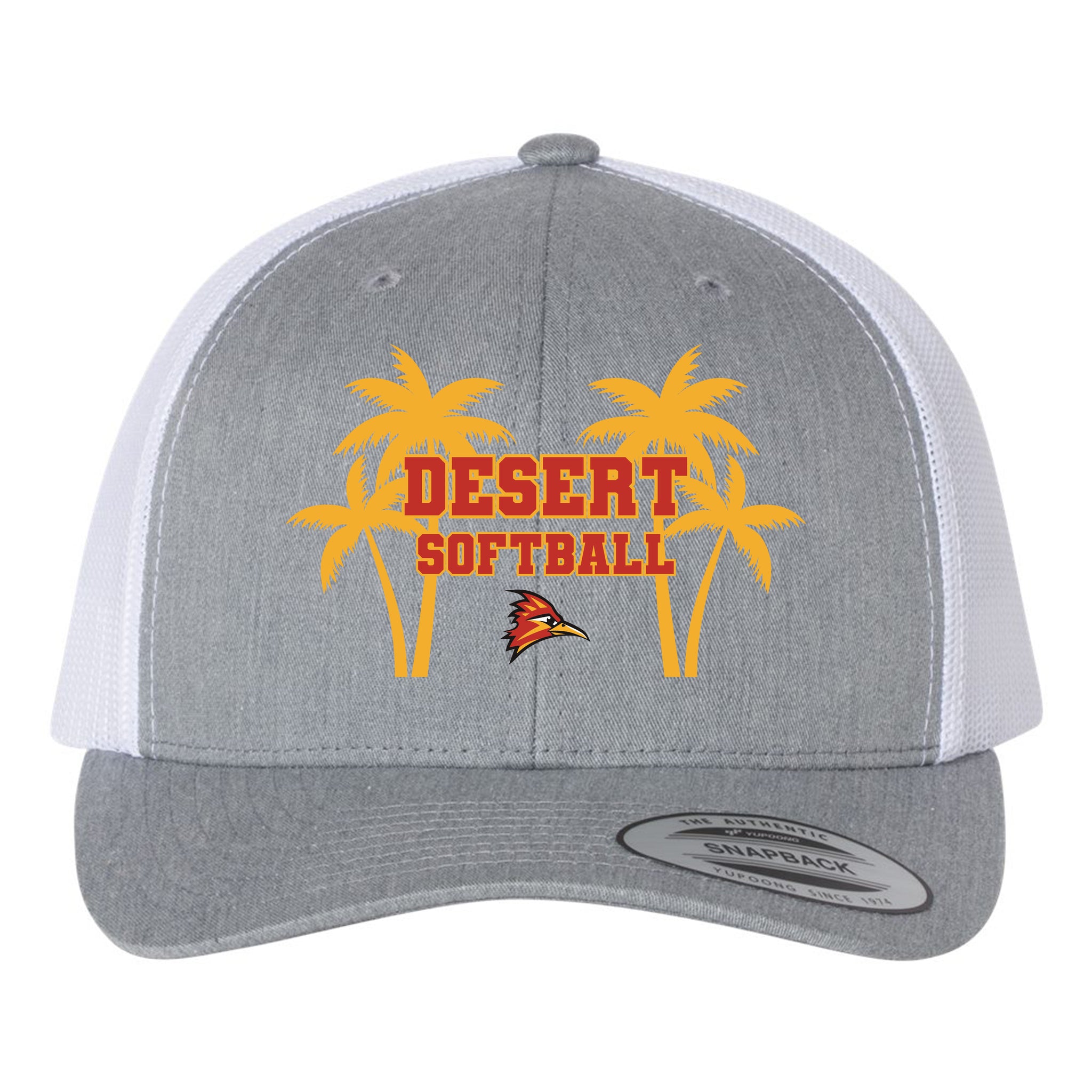 College of the Desert Fastpitch YP Classics Retro Trucker Snapback Hat