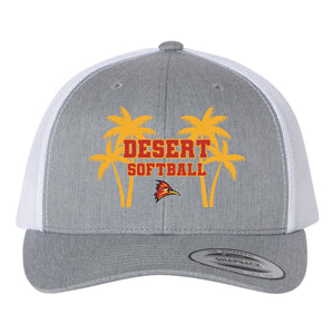College of the Desert Fastpitch YP Classics Retro Trucker Snapback Hat